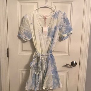 Beautiful tie-dye summer dress!